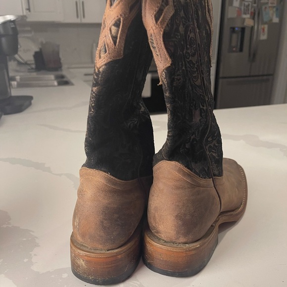 Ladies 7.5 Boulet Cowgirl Boots - Worn very little :) - Picture 5 of 13